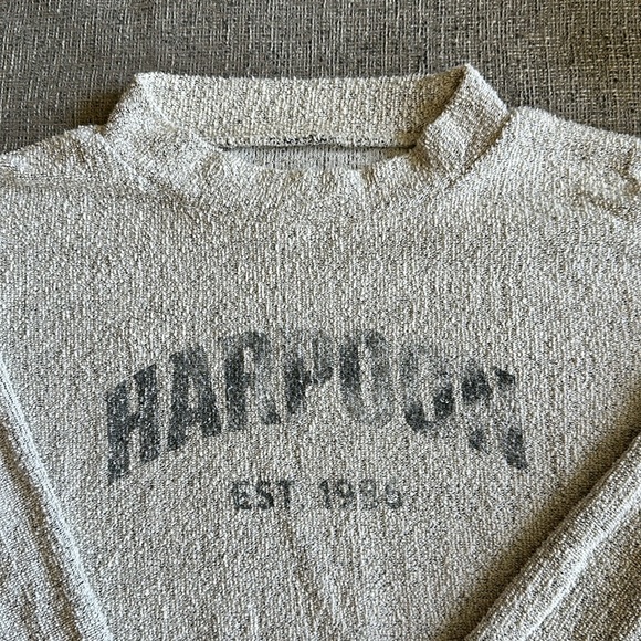 Harpoon Brewery Faded Logo Crewneck Sweatshirt - Picture 2 of 3